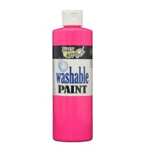 Handy Art by Rock Paint 211 153 Washable Paint 1, Fluorescent Hot Pink 