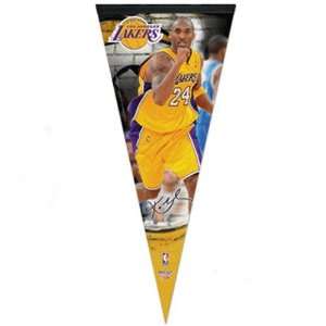  NBA Los Angeles Lakers #24 Kobe Bryant Gold 17 x 40 