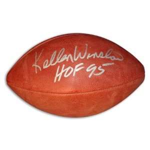  Kellen Winslow Signed NFL Football HOF 95 