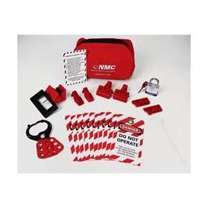 Block4   Lockout Pouch Kit, Economy  Industrial 