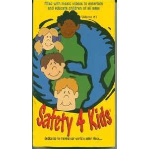  Safety 4 Kids Video Vol. # 1 VHS Baby