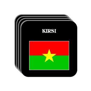  Burkina Faso   KIRSI Set of 4 Mini Mousepad Coasters 