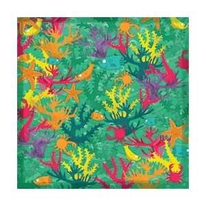  New   Tropical Vacation Paper 12X12   Under The Sea by 