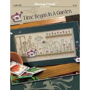  Time Began in a Garden   Cross Stitch Pattern Arts 