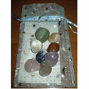  Mountain Valley Center Chakra Gemstone Pouch with Story 