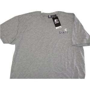   Michigan State Spartans Grey Dristar T shirt Large