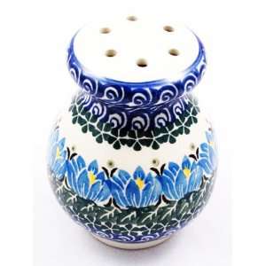  Polish Pottery Parmesan Shaker 4 1/4 H x 3 1/4 Diameter 