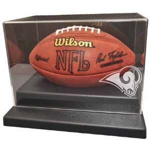  Football Display Case with Engraved NFL Team Logo Sports 