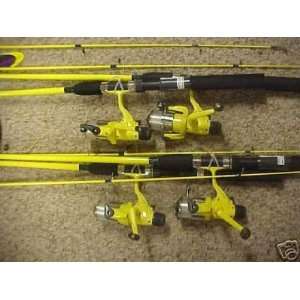 OKUMA FIN CHASER YELLOW SPINNING ROD & REEL COMBOS  Sports 