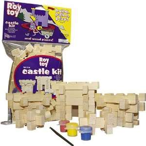  RoyToy 20112 Build & Paint Castle Kit Toys & Games