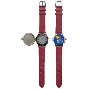  Kansas Jayhawks NCAA Wrist Watch (Red)