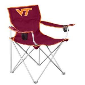  BSS   Virginia Tech Hokies NCAA Deluxe Folding Chair 