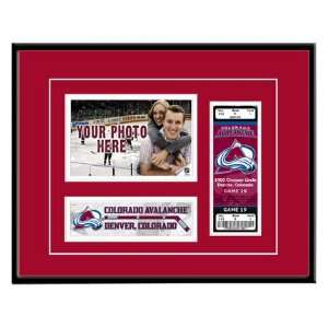  Colorado Avalanche Game Day Ticket Frame Sports 