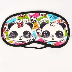  Panda Eye Sleep Mask Shade Eyewear Blindfold Beauty