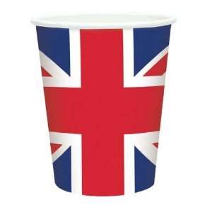  Great Britain Flag Paper Cups [Kitchen & Home]