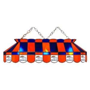  Other Brands Denver Broncos 40W in. Stained Glass Pool 