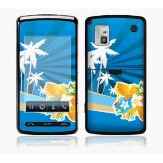 LG VU CU920 Skin Decal Sticker   Tropical Station~