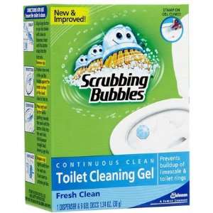  Scrubbing Bubbles Toilet Cleaning Gel, Starter Kit Fresh 
