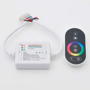 Controller for Color Changing LED Strips with RF Remote 12 to 24 Volt 