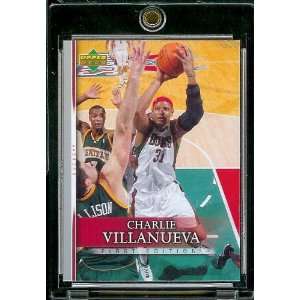  2007 08 Upper Deck First Edition # 141 Charlie Villanueva   NBA 