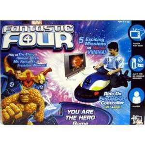  Fantastic Four TV Video Game w/ Ride On Fantasticar 