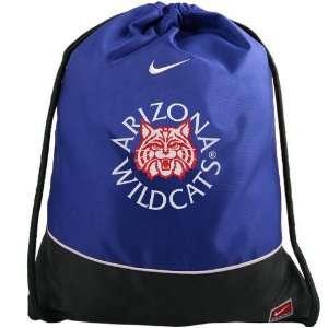 Nike Arizona Wildcats Royal Blue Drawstring Gym Sack  