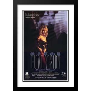  Blind Vision 20x26 Framed and Double Matted Movie Poster 