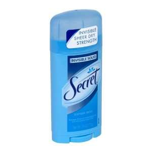Secret Sheer Dry Solid Antiperspirant & Deodorant, Shower Fresh   2.6 