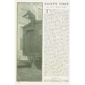  1913 Safety First Campaign On American Railroads 