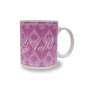 La Jolla Coffee Mugs Pink Diamonds 2 pack  Kitchen 