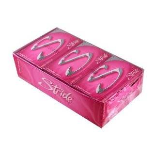 Stride Uber Bubble Chewing Gum 12 Packs
