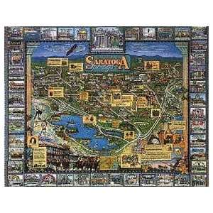 White Mountain Puzzles Saratoga Springs New York 1000 Piece Jigsaw 