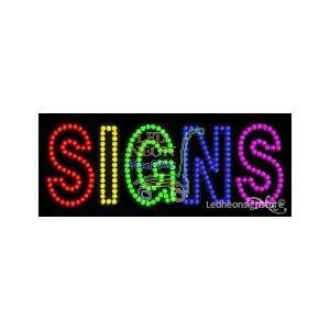  Signs LED Sign 11 inch tall x 27 inch wide x 3.5 inch deep 