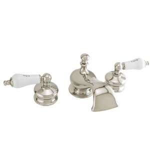  Shannon Widespread Lavatory Faucet with Porcelain Lever 