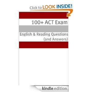 100+ ACT Exam English & Reading Questions (and Answers) Minute Help 