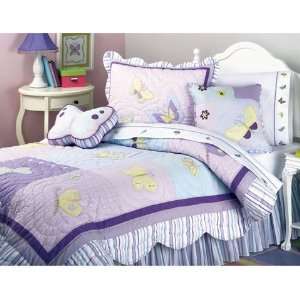  Butterfly Patch Full Quilt Set, 88 x 88