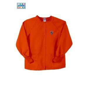   Syracuse University SU Logo Orange Nursing Jacket