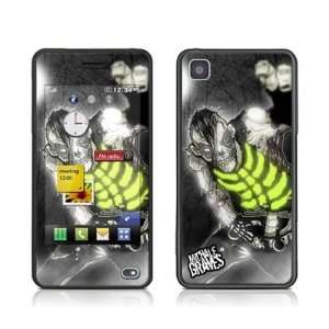  Zombie Design Protector Skin Decal Sticker for LG Pop 