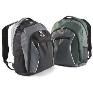 Pk. 18 Backpacks Black / Green 