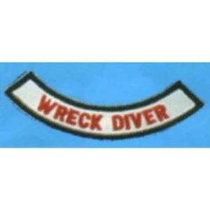  Wreck Scuba Diver Patch
