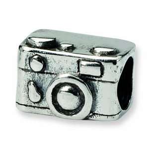  Sterling Silver Reflections Kids Camera Bead Jewelry