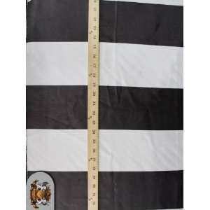    Stripe Suede Black and White 60 By the Yard 