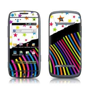 Color Wave Design Protective Skin Decal Sticker for Samsung Sidekick 