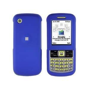  Rubber Coated Plastic Protective Phone Case Blue For 