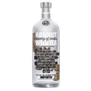  Absolut Wild Tea Swedish Grain Vodka 750ml 750 ml Grocery 