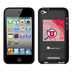  University of Utah Swirl on iPod Touch 4g Greatshield Case 