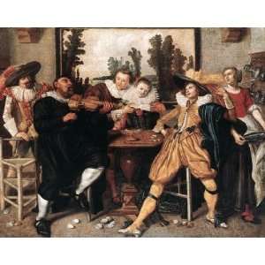   painting name Merry Company 3, By Buytewech Willem 