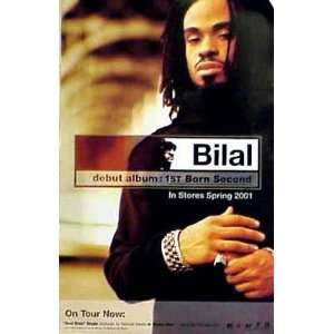  BILAL 1st Born Second On Tour 11x17 Poster Everything 