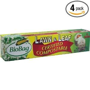 BioBag Lawn & Leaf Compostable Bags (33 Gallon), 5 Count Boxes (Pack 