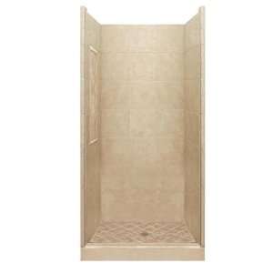  American Bath Factory P21 2823P CH Basic Shower Package in 